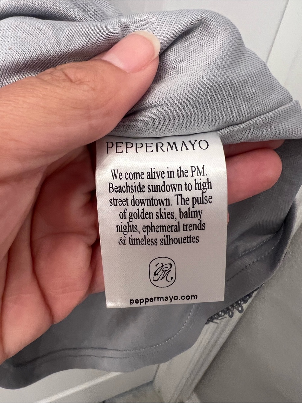 Peppermayo Silver Sequin Mini Dress - Picture 9 of 10